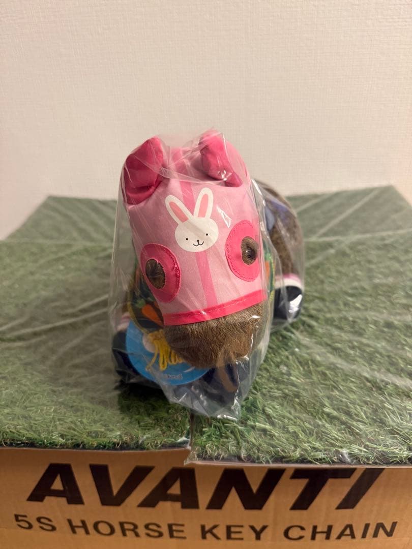 初版　AVANTI社製 Sサイズ　ぬいぐるみ 馬ぐるみ　ハルウララ