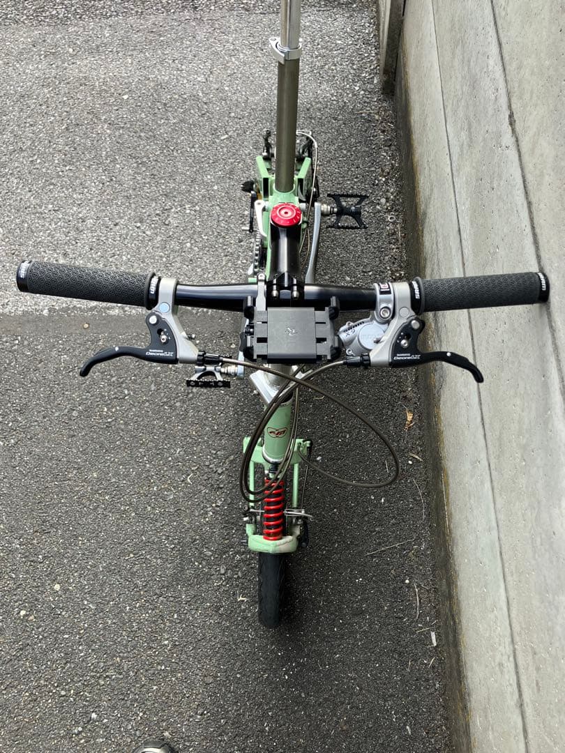 bd-frog ルミナスグリーン　カスタム　bd-1