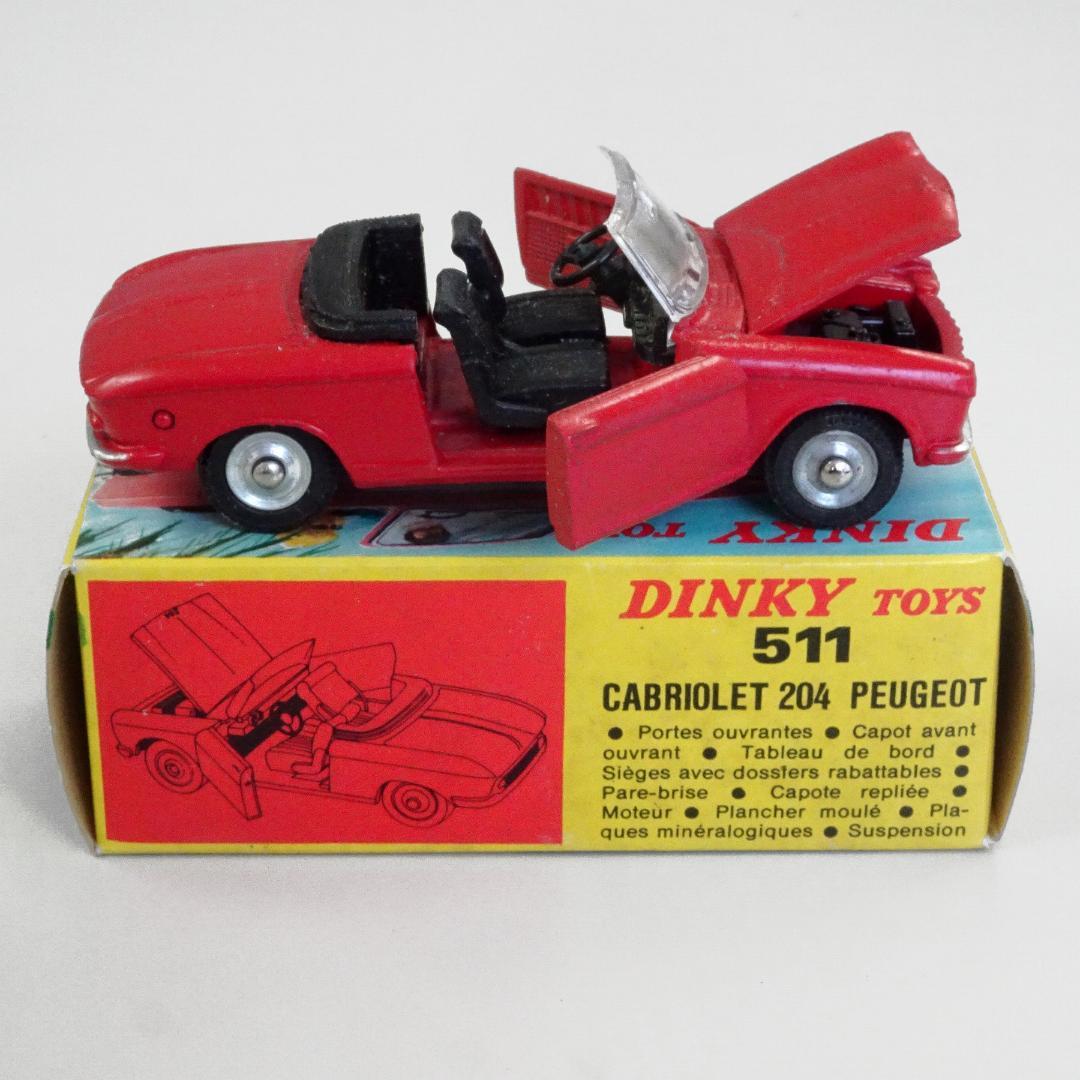 プジョー 204 カブリオレ - フランス ディンキートイズ #511