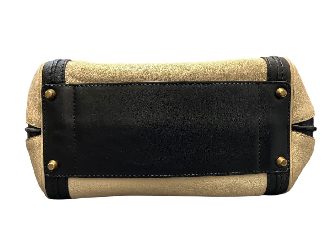 Chloe クロエ リトルアリス バイカラー2wayショルダーバッグ