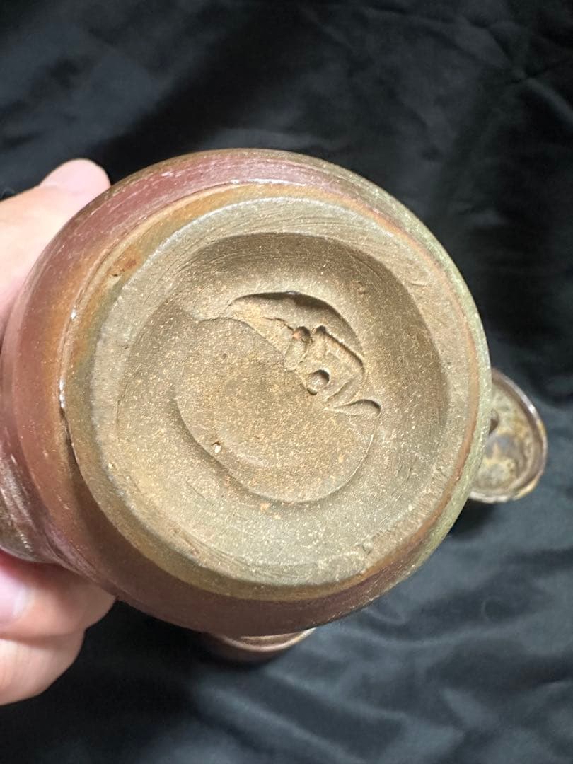 備前焼宝瓶 3点