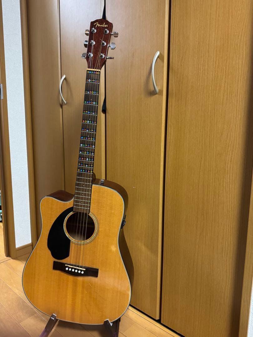 アコースティックギター Fender 廃盤カラー