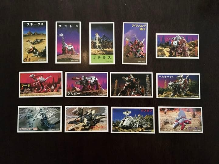 TOMY ZOIDS めんこ 31種117枚 menko 昭和レトロ TOMY ZOIDS めんこ 31種117