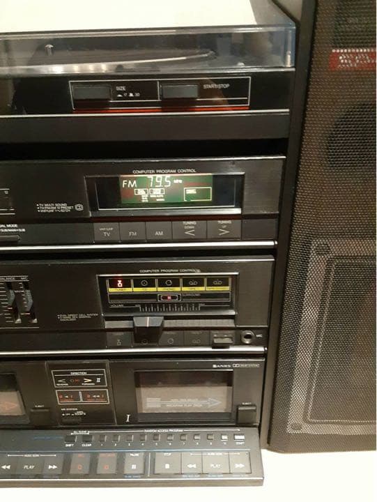 ビクター Victor オーディオ4点セット アンプ ラジオ カセット