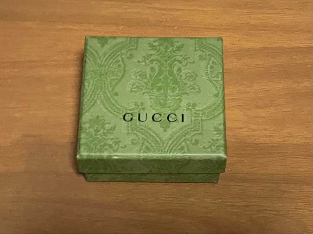 GUCCI グッチ ライオンヘッド リング 指輪 19号 シルバー　中古