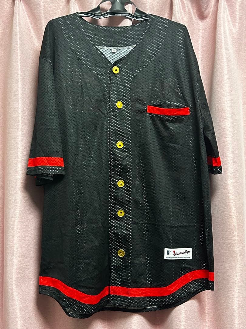 氣志團公式ベースボールシャツ 4番ピッチャーおまえ XL L【新品未開封