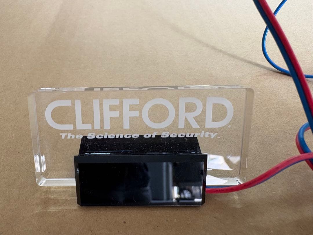 CLIFFORD セキュリティシステム部品　LEDアクリルスキャナー