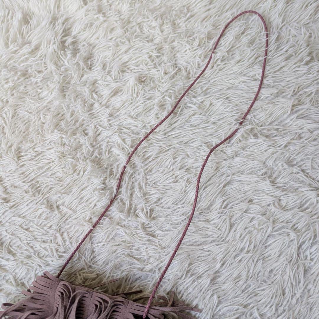 Cloth&Cross×MARY AL TERNA フリンジショルダーポーチ