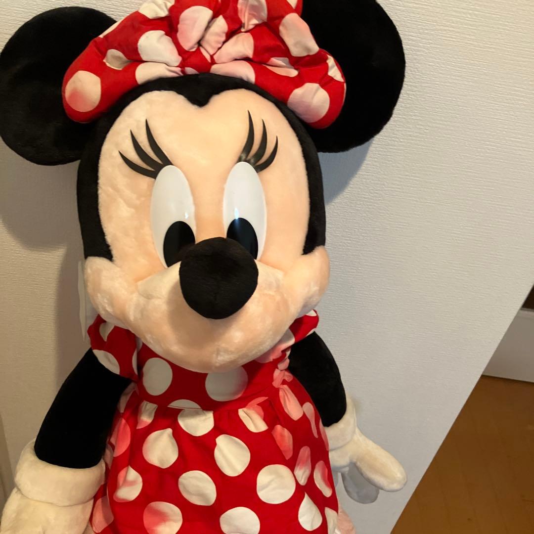 ディズニー　ミニーマウス　BIGディズニー　ビッグサイズ　ぬいぐるみ