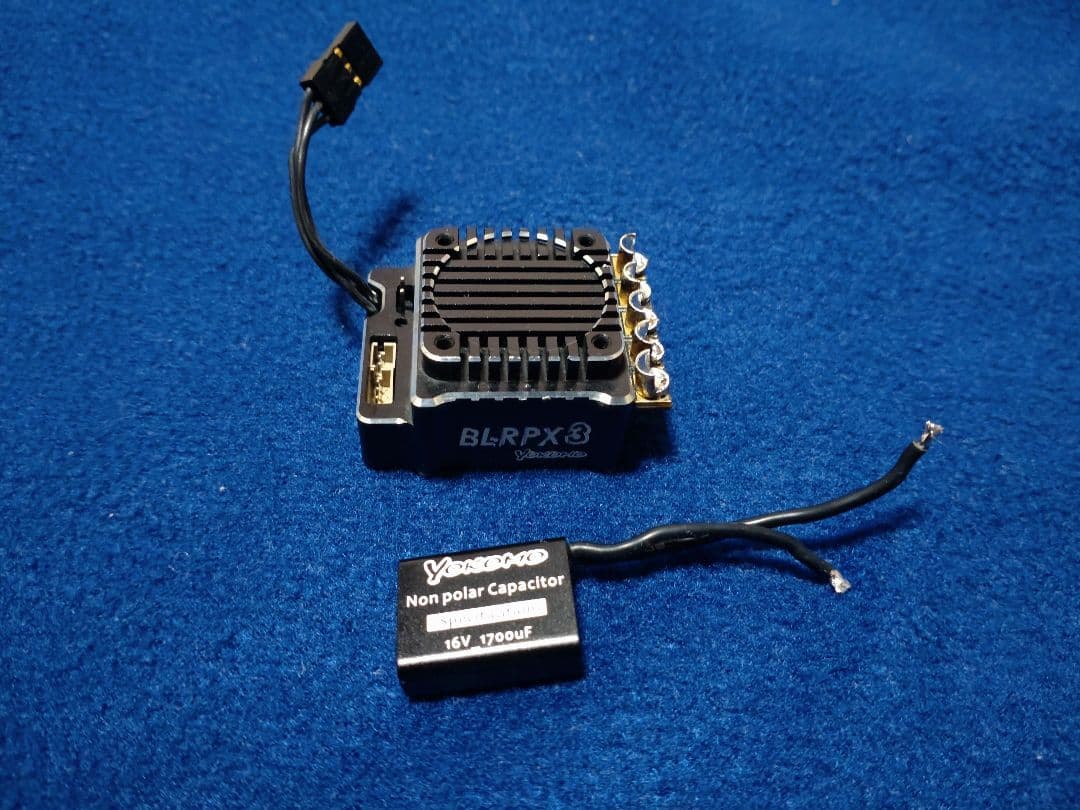 Yokomo BLRPX3 ESC & キャパシタセット Yokomo BLRPX3 ESC & キャパシタセット Yokomo BLRPX3 ESC