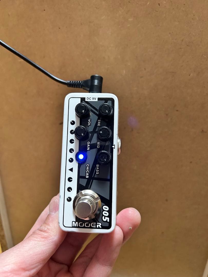MOOER プリアンプ　005