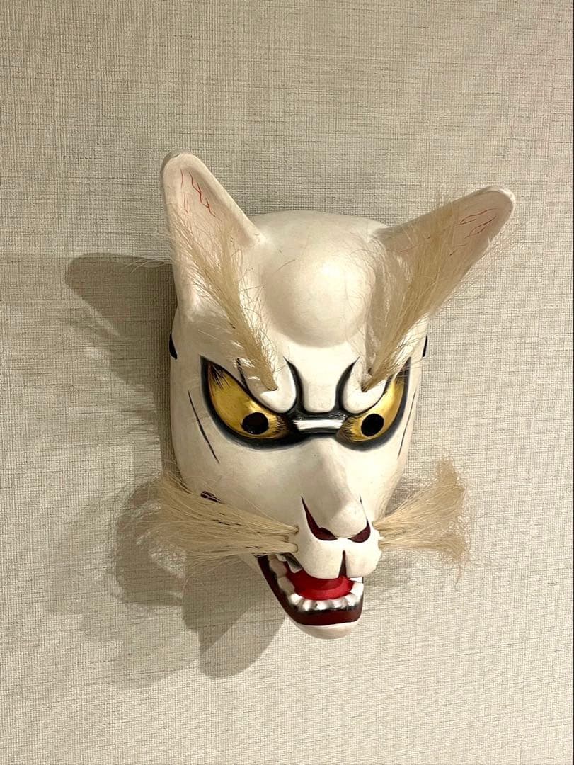 狐面 江戸囃子 石岡囃子 神楽面 囃子面 狐お面 ひょっとこ 石岡の