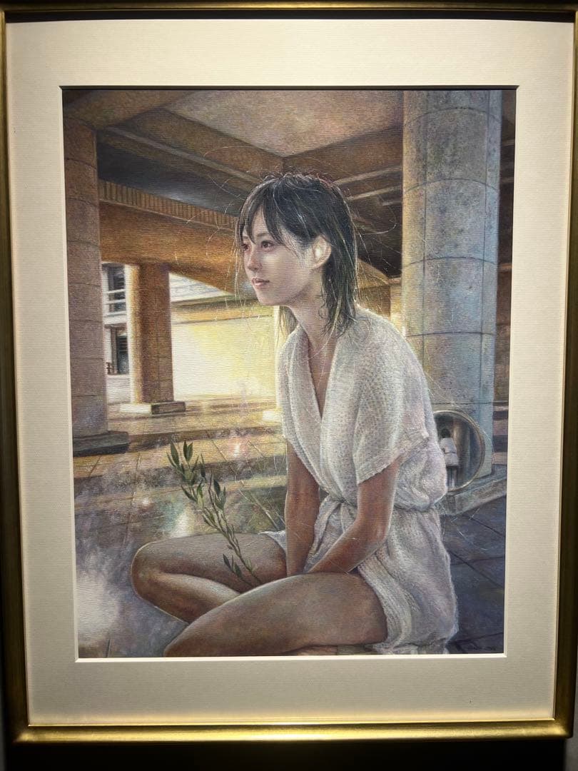 現代アート リアリズム 西野親 【しらない世界展より】 アクリル画