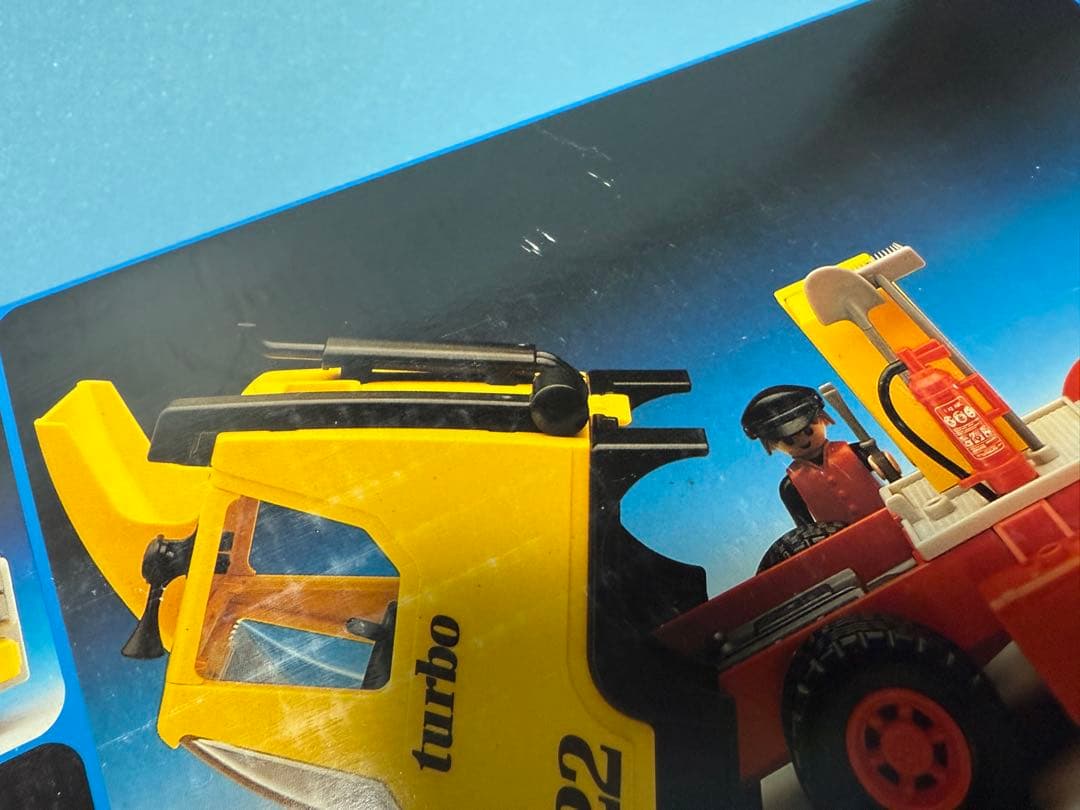 プレイモービル3141ダンプカー トレーラー 運搬車 工事車両playmobil