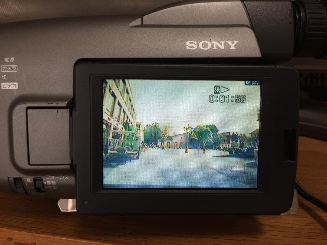 撮影再生ダビングOK SONY CCD-TRV513 付属品有 Video8
