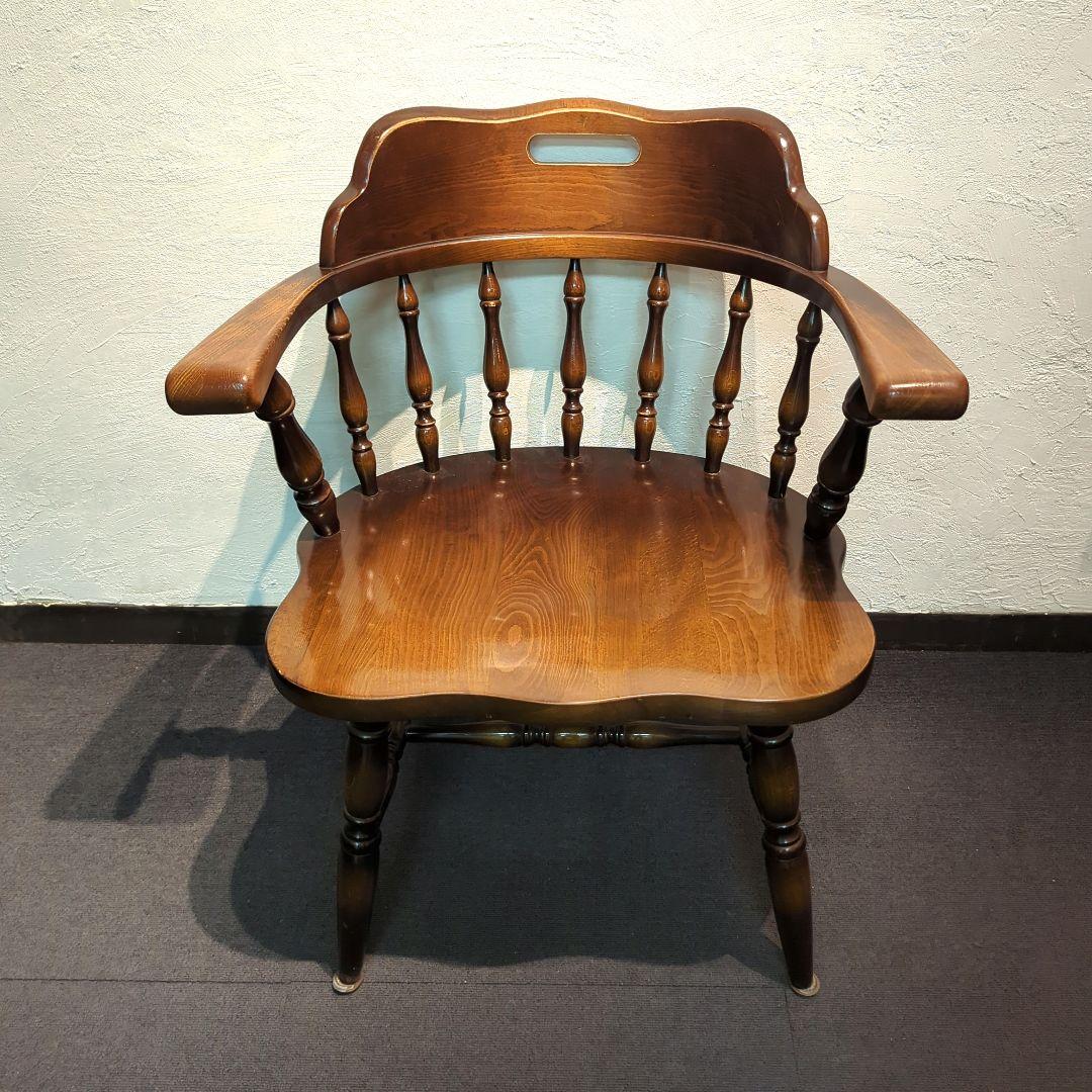 kさま専用 穂高 アームチェア 飛騨産業 キツツキ イス 2脚 ウインザー