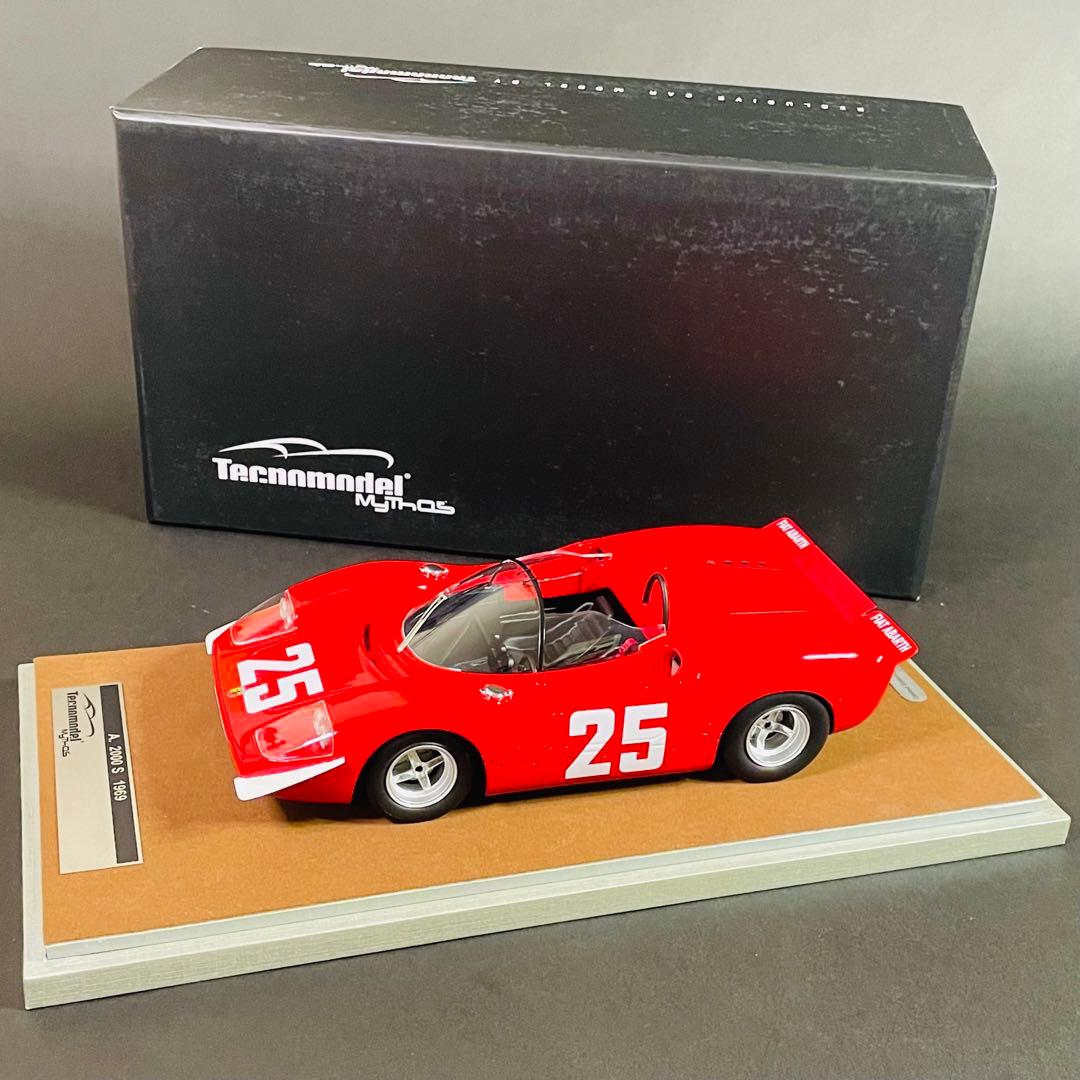 100台限定 1/18 Tecnomodel アバルト 2000SP SE010