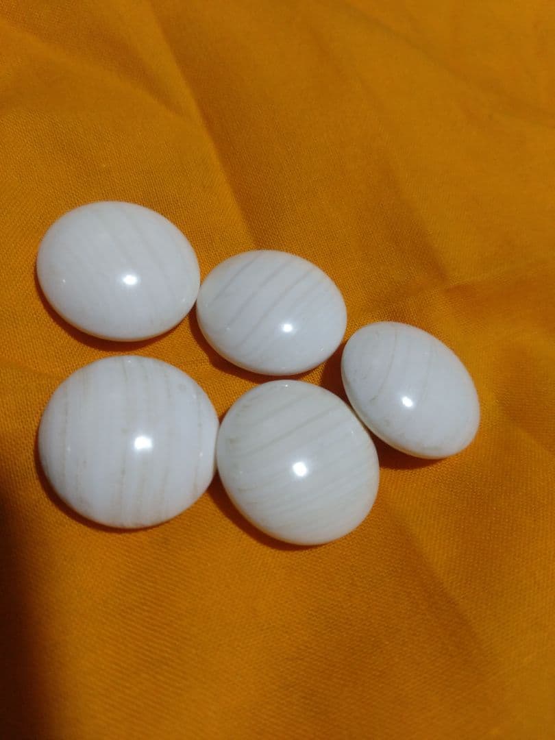 高級囲碁セット/国産 本榧6.4寸（美品）本蛤碁石、那智黒38号