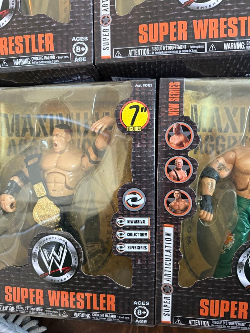 WWE スーパーレスラー 7インチ フィギュアセット