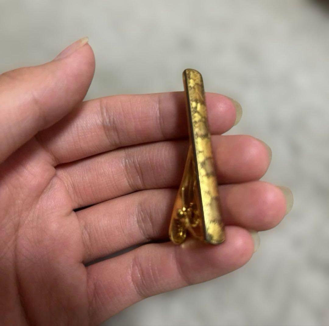と*前様 18k ネクタイピン 7g 詳しくないのでよろくしお願いします