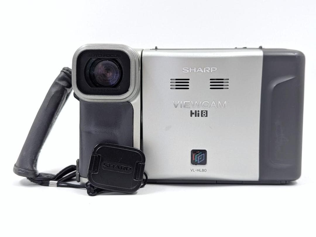8mmテープのダビングに！ SHARP ビデオカメラ VL-HL80 半額 50％OFFの通販