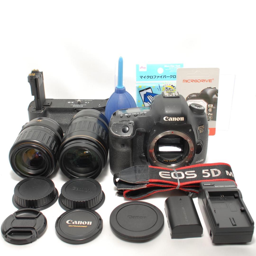 ☘️訳あり大特価品✨付属品多数☘️Canon EOS 5D MarkⅢ 超望遠 カメラ