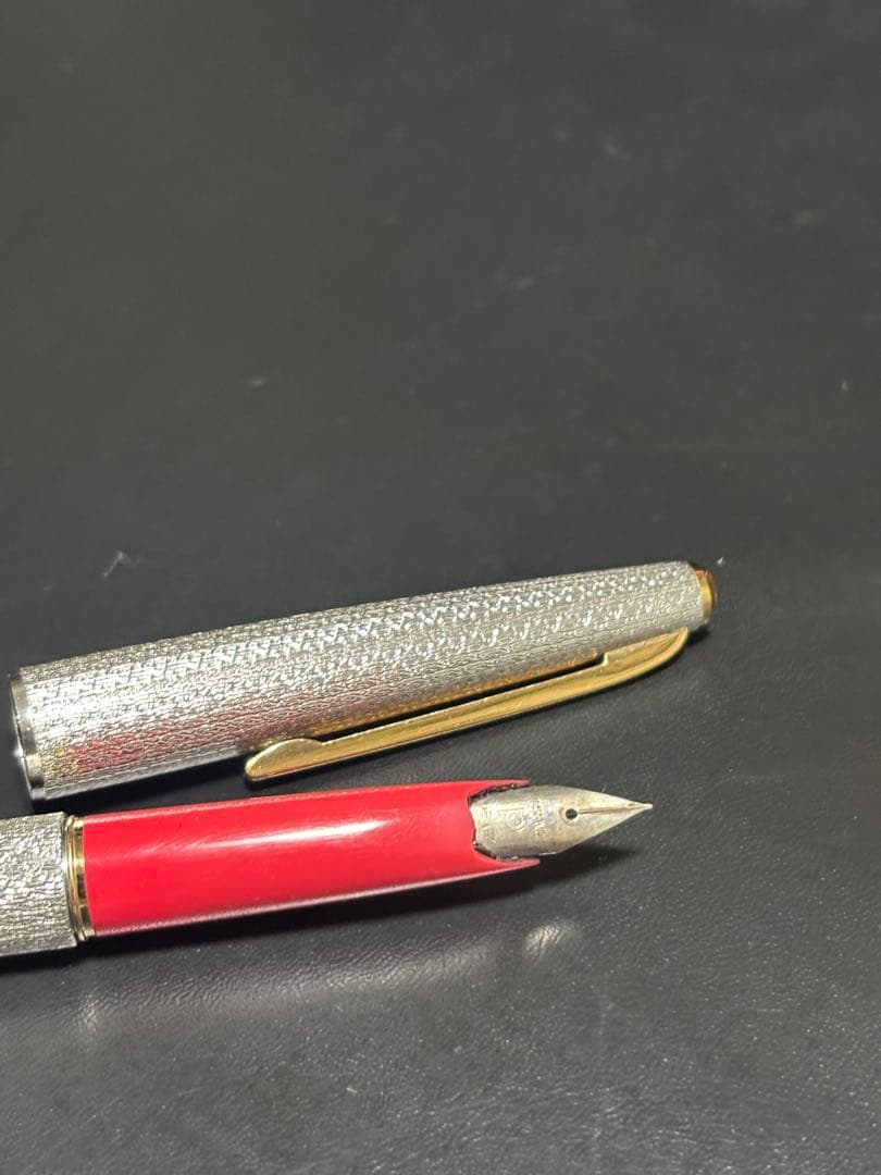 B5687【ヴィンテージ】プラチナ万年筆 ペン先14KWG