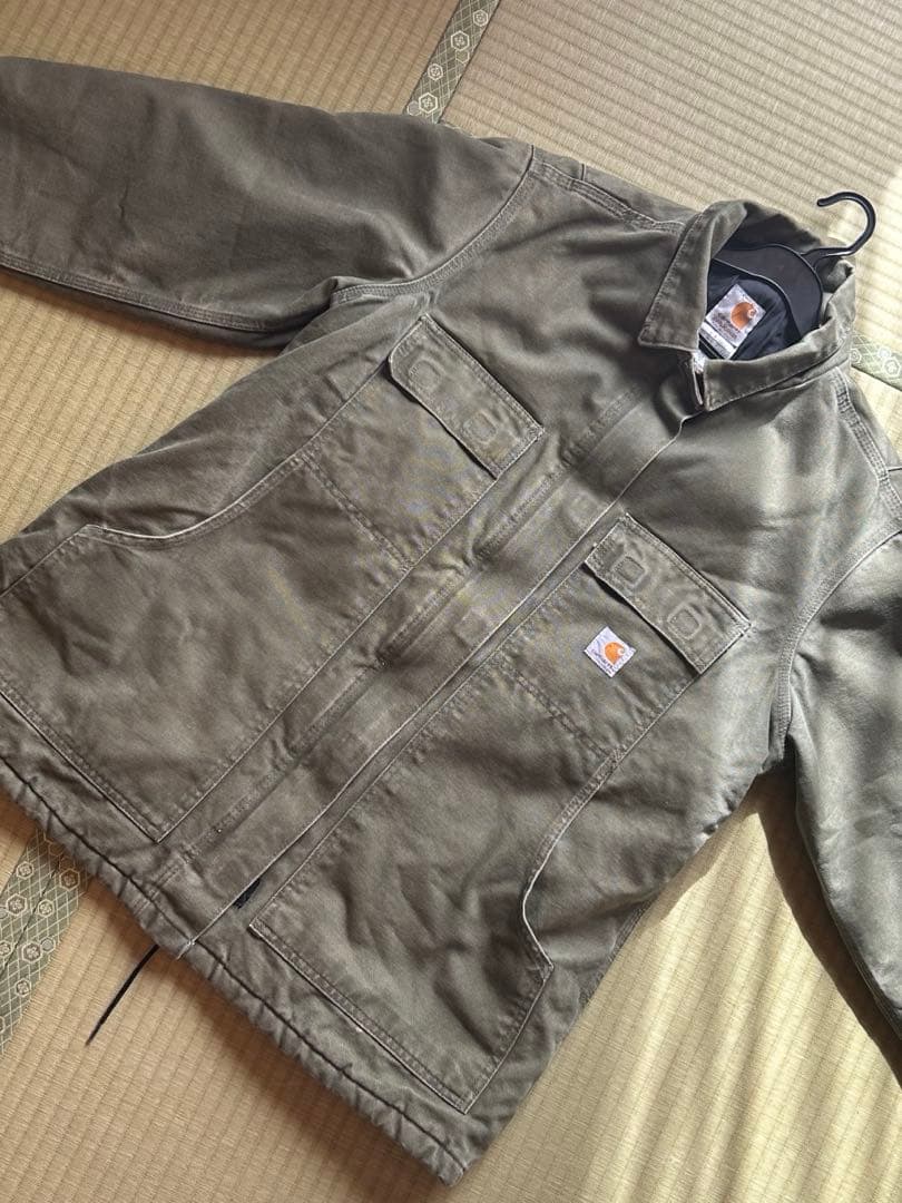 希少　Carhartt ダック地トラディショナルコート
