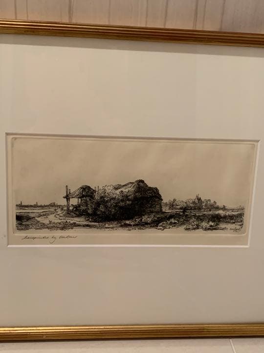 レイブラント　ファン　レイン　絵画2点