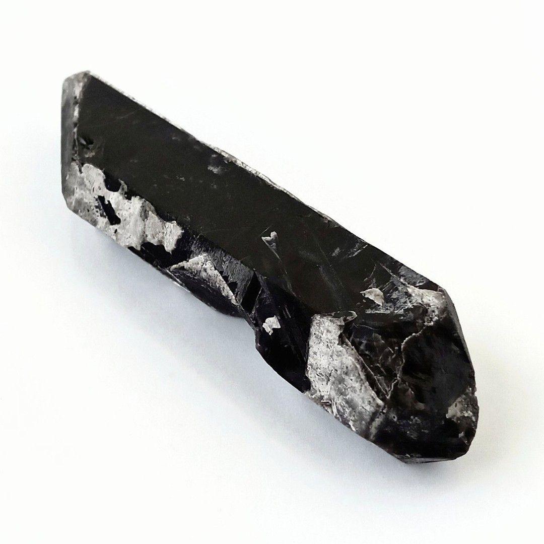 天然石｜原石 鉱物標本｜鑑別書付 中国山東省産天然色モリオン マスター