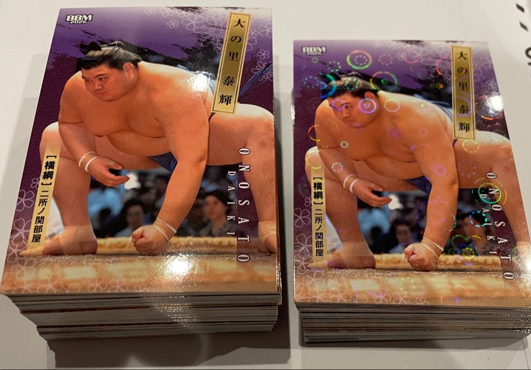 2026 BBM 大相撲カード レギュラーカード キラ フルコンプ 146枚