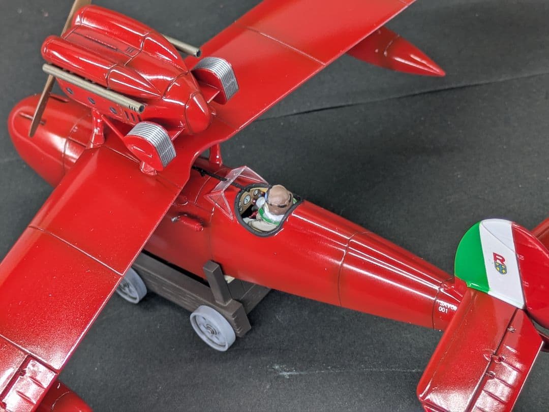 紅の豚　1/48 サボイアS21 プラモデル完成品