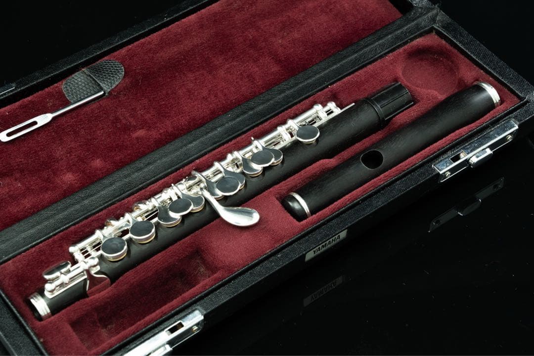 【完動品 メンテナンス済】　YAMAHA YPC62 ピッコロ　フルート