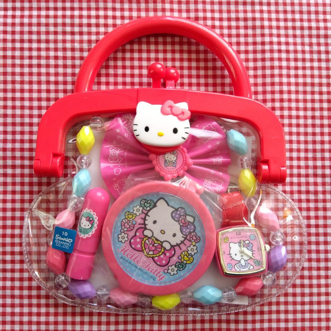 新品☆昭和レトロ ハローキティ 財布 オシャレセット キティちゃん