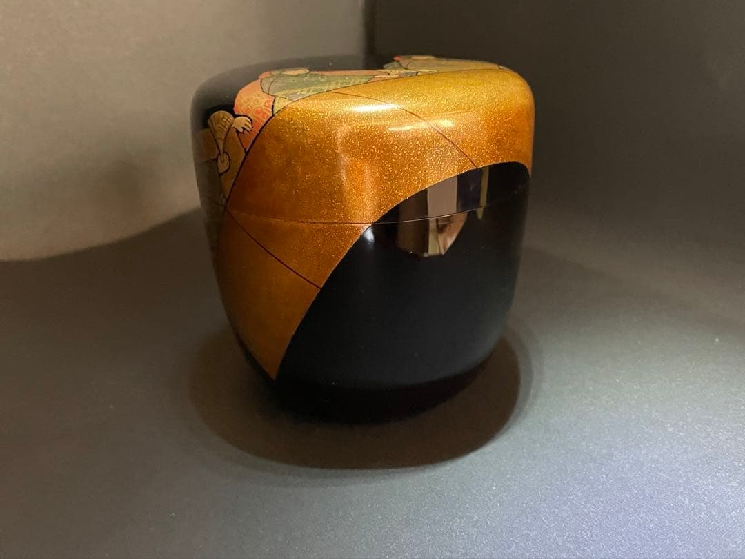 大棗 一后一兆作 人形廻ノ図 山田宗囲書附