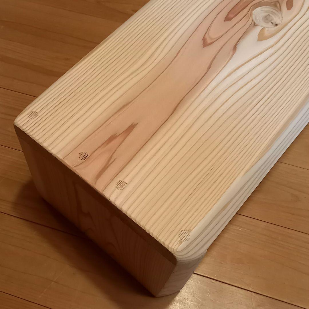 一点モノ 国産杉 靴脱ぎスツール 一点モノ 国産杉 靴脱ぎスツール