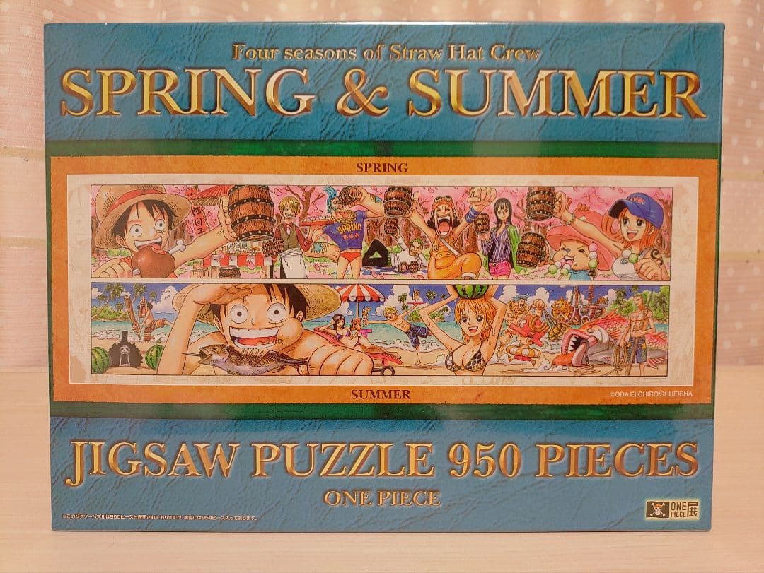 ONEPIECE展ジグソーパズル 春＆夏、秋＆冬 2種セット ONEPIECE展