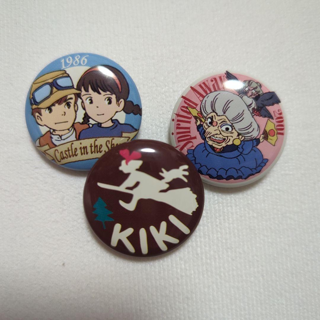 ジブリ 魔女宅 千と千尋の神隠し キャラクター缶バッジセット - メルカリ