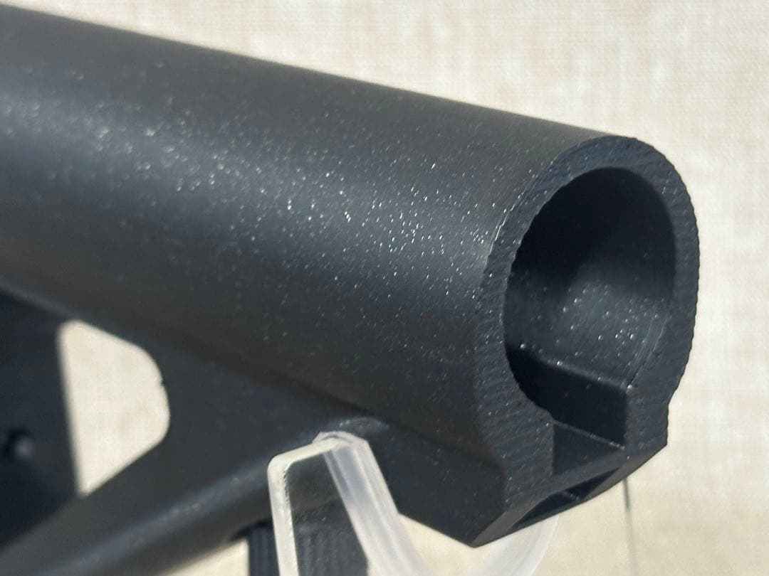 3Dプリンター製 ハンドガード・ストック ラメ入りブラック