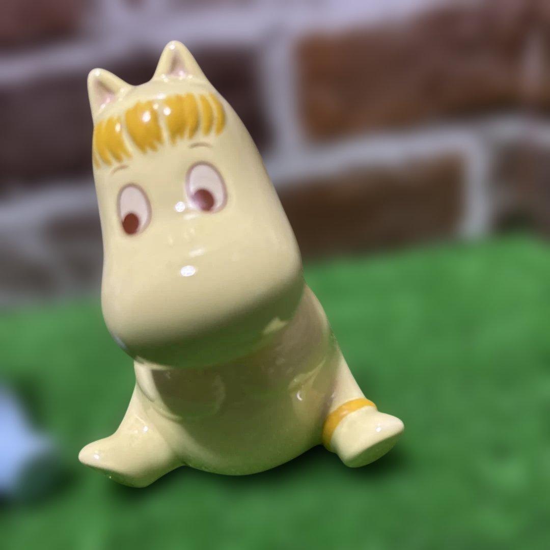 ムーミン 陶器 置物 2体セット - メルカリ