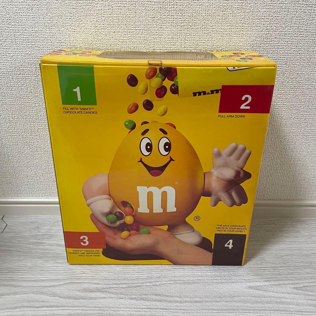 M&M's(エムアンドエムズ)イエローディスペンサー 希少 アンティーク
