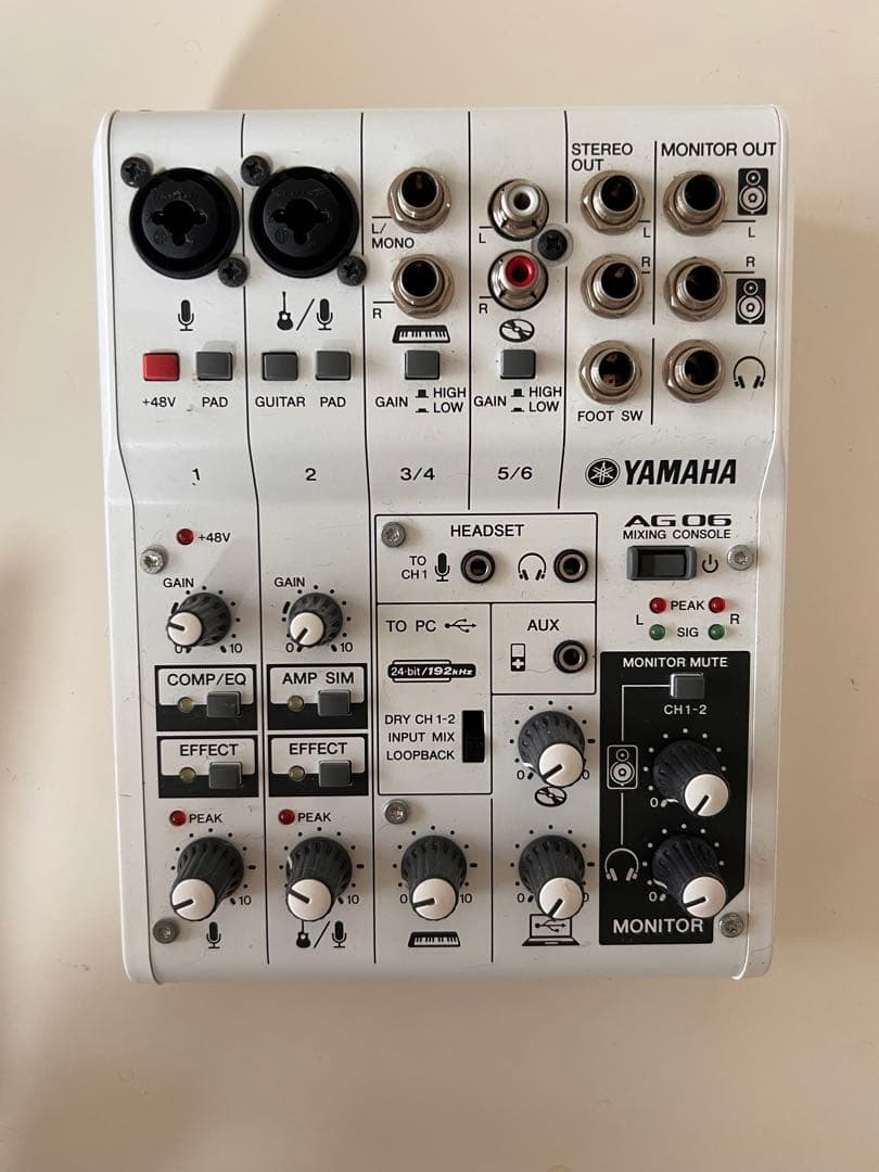 YAMAHA AG06 G103708486 - DTM・DAWヴィンテージ