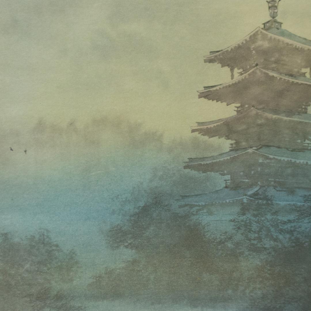 掛軸-58　坂元雪埜　風韻　共箱