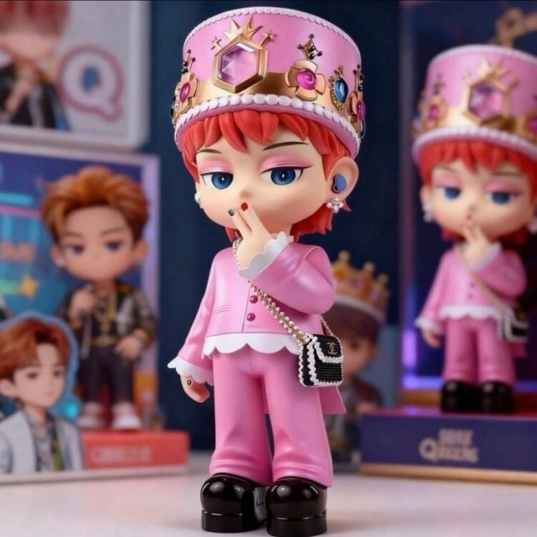 G-DRAGON ジヨン ドールフィギュア ピンク 新品 - メルカリ