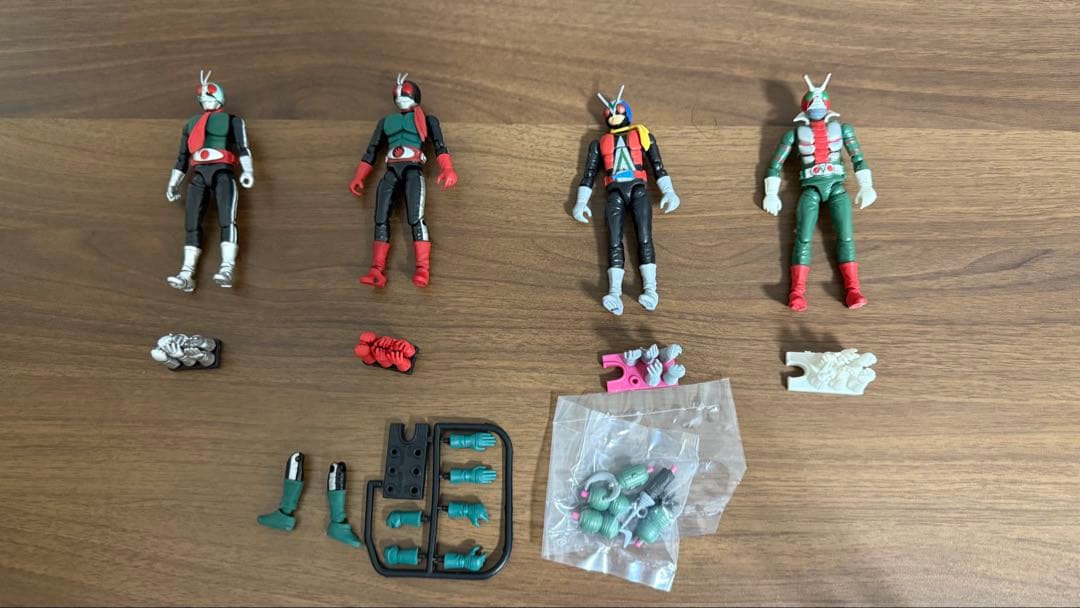 SHODO 仮面ライダー （昭和、新1号〜ZX）