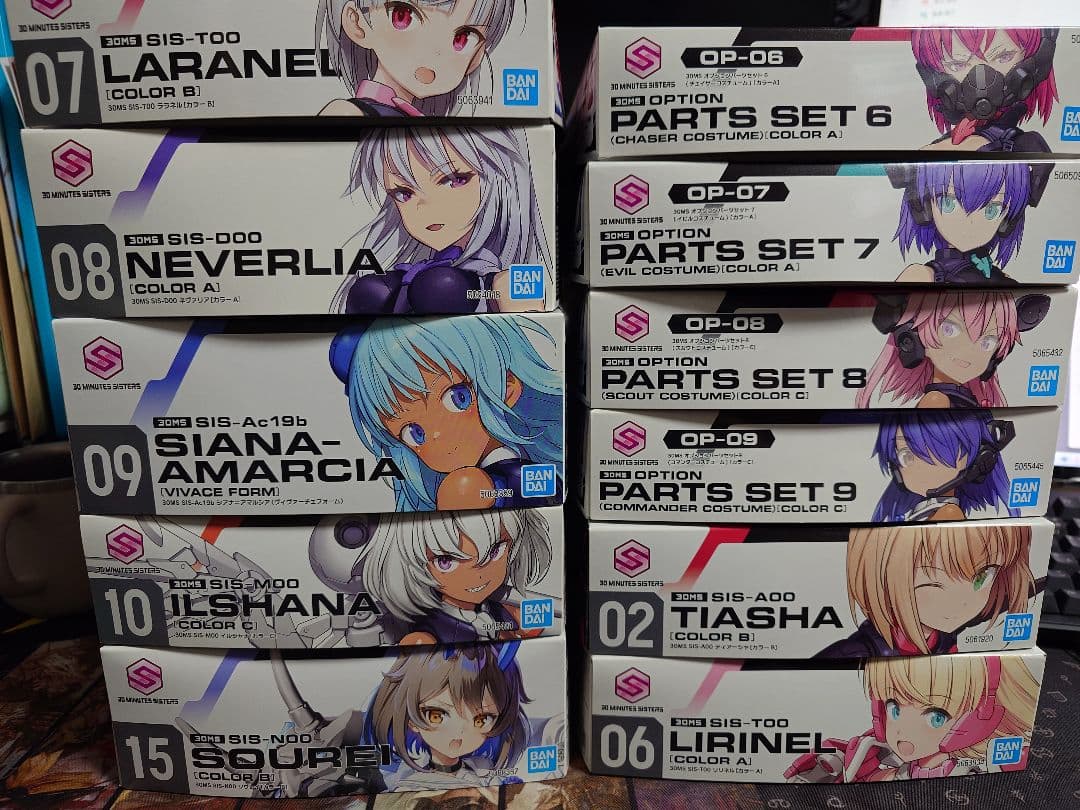 30MSまとめ売り（シスター7体、OPボディ4体）