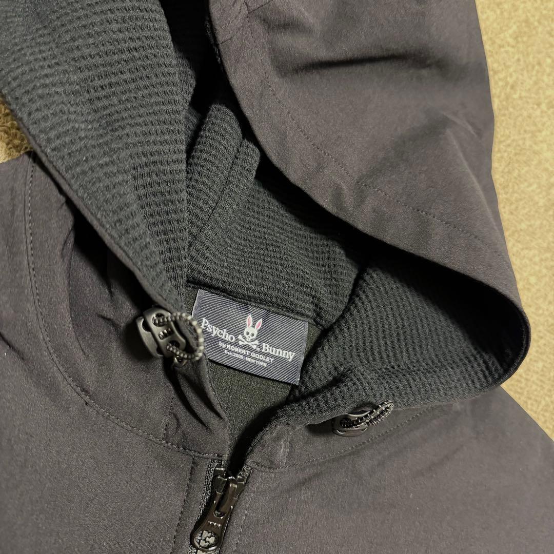 サイコバニー・異素材切替 ワッフルストレッチ パーカ＆パンツ セットアップ