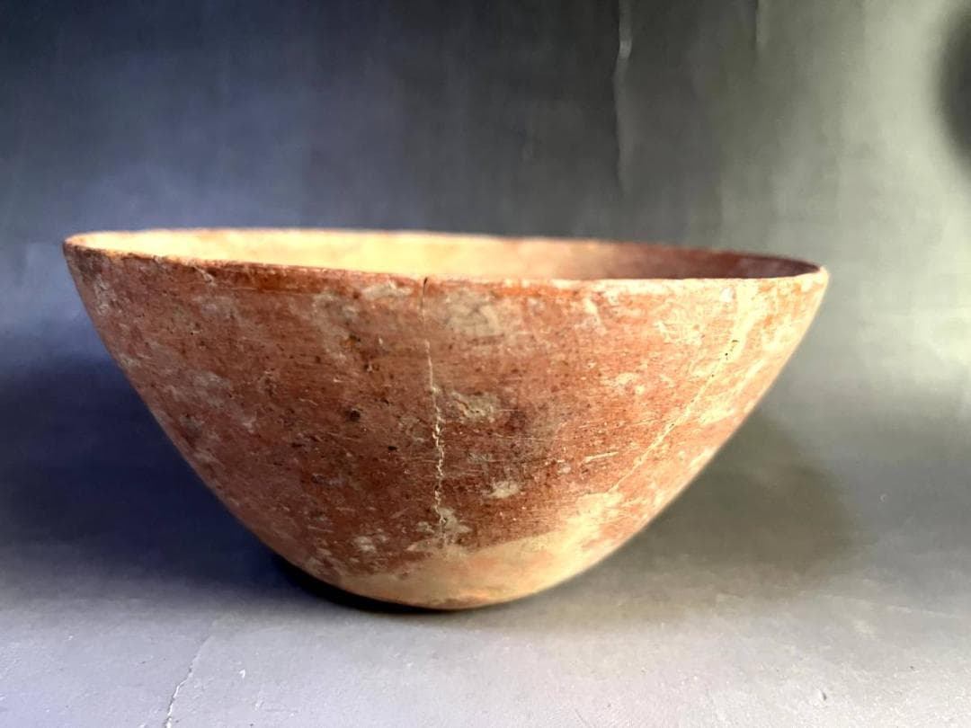 須恵器□時代物 須恵器丸小鉢 発掘品 古い鉢 茶碗 ぐい飲み 古美術