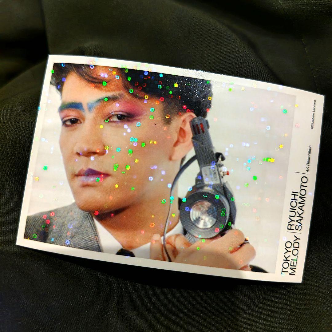 映画 坂本龍一 「Tokyo Melody 」入場者特典 ホログラムステッカー