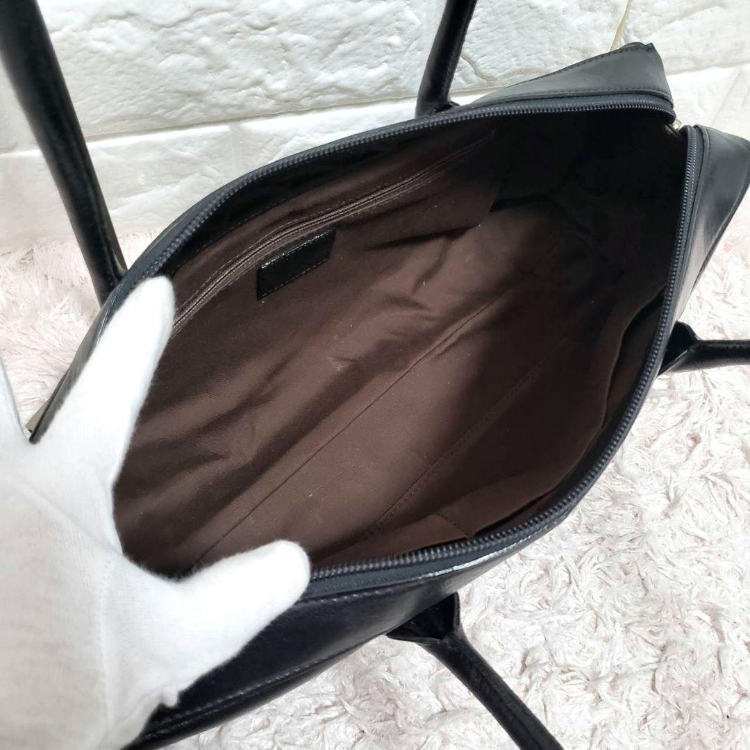 傅濱野 HAMANO ボストンハンドトートバッグ ブラック